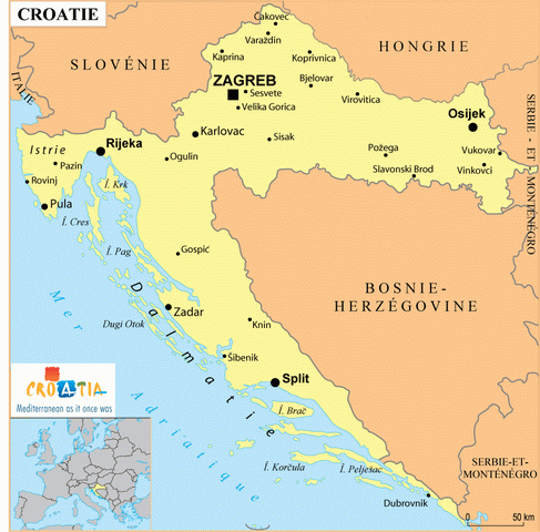 Places Croatia